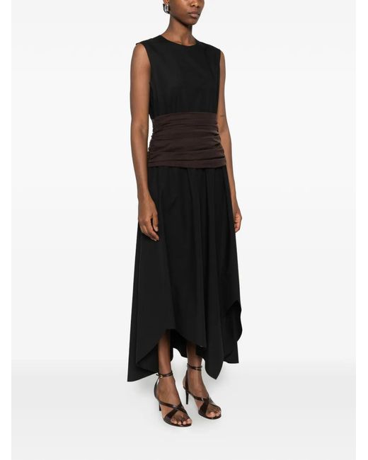Tory Burch Black Midi Dresses