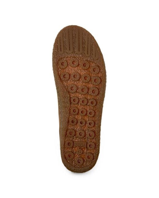 Camper Brown Peu Terreno Suede Boots for men