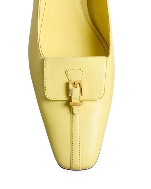 Khaite Metallic Celia Pocke Buckle Pumps