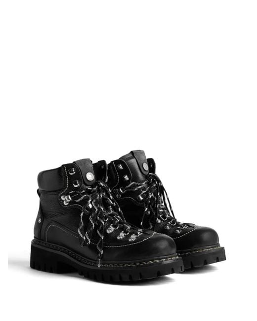 DSquared² Black Stylish Ankle Boots For for men