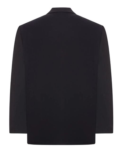 ジャケット Balenciaga Single Breasted Cut Off Viscose And Wool Blazer Women's Cut Off Single Breasted Jacket in Black | Balenciaga US