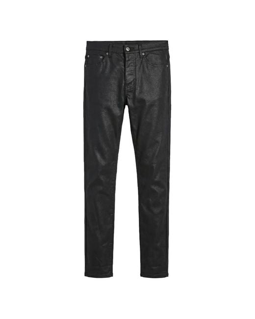 Ksubi Black Jean Chitch À Fini Ciré for men