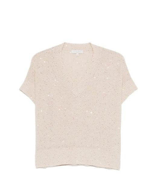 Antonelli White V-Neck T-Shirt