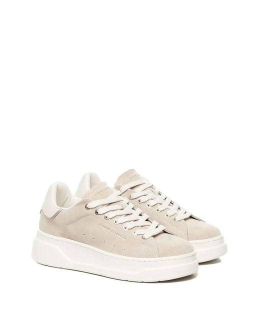 Crime London Natural Sonik Amber Light Sneakers