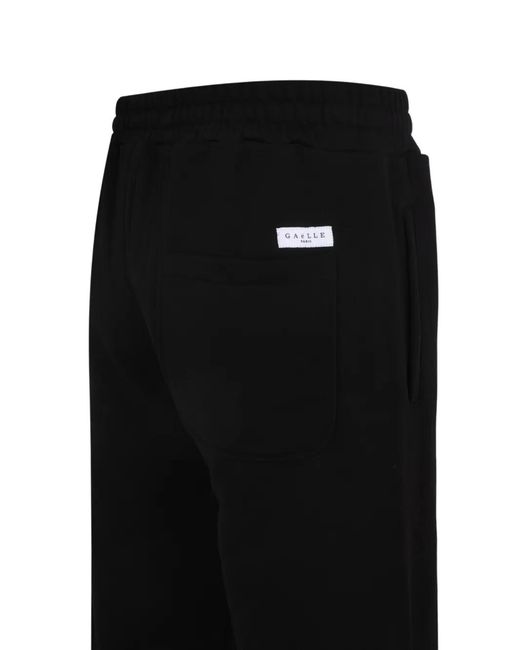 Gaelle Paris Black Pantalon De Jogging À Lien De Resserrage for men