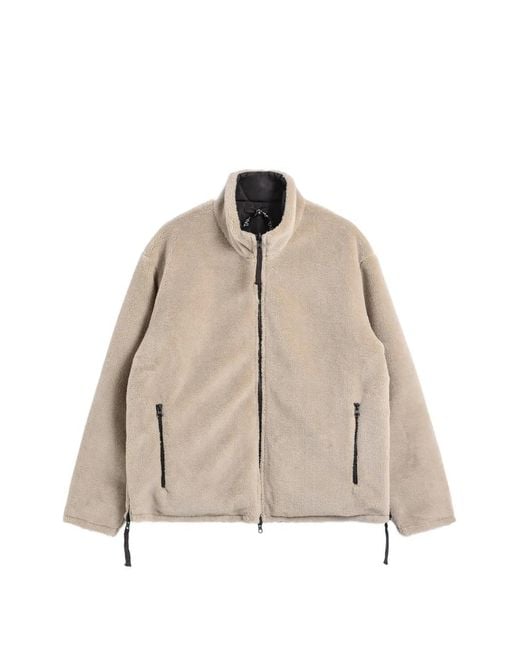 Taion Natural Zip-Fastening Pocket Reversible Jacket for men