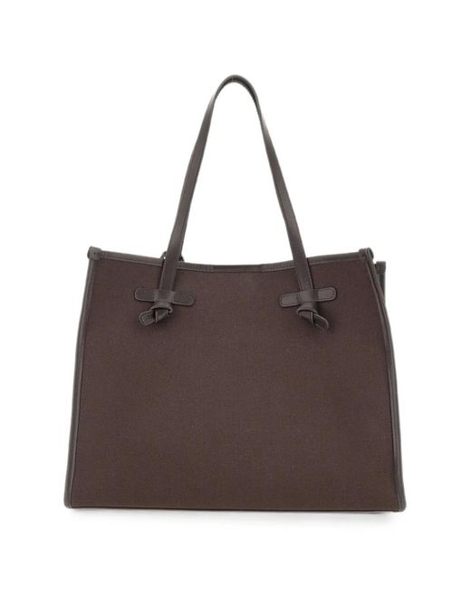 MARCELLA CLUB Brown Large Marcella Tote Bag