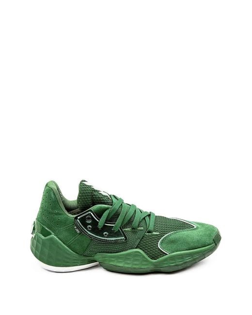 Adidas Green Harden Vol. 4 Team Sneakers