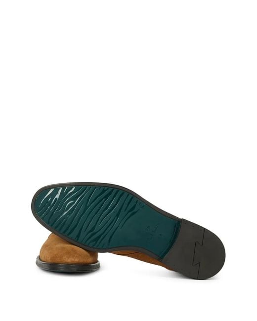Paul Smith Brown Lace-Up Boots for men