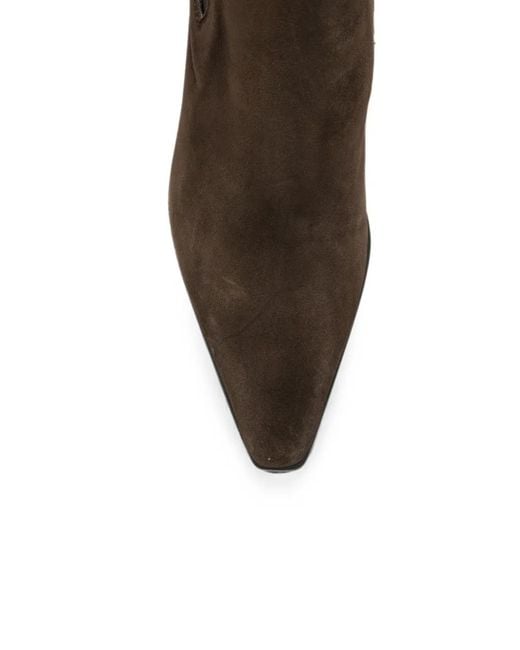 Roberto Festa Black Veralias Pointed-Toe Boots