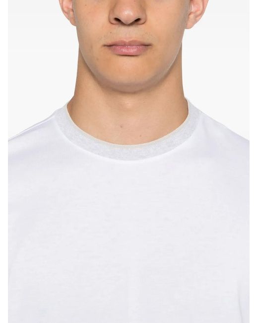 Eleventy White T-Shirts And Polos for men