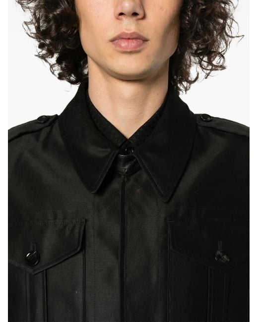 Giacca Con Bottoni di Tom Ford in Black da Uomo