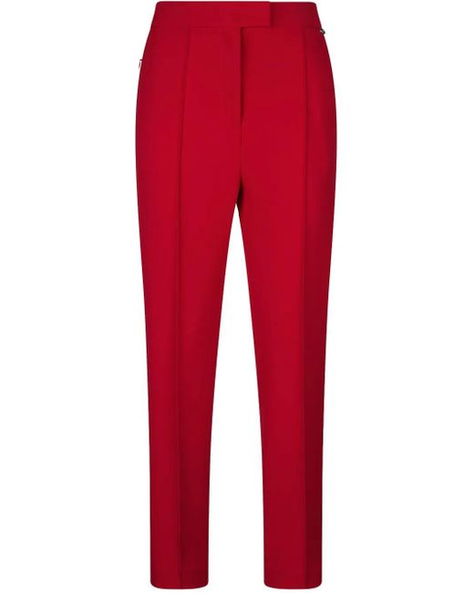 Liu Jo Red Cigarette Trousers