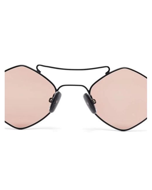 Eyepetizer Pink Medici Geometric-Frame Sunglasses