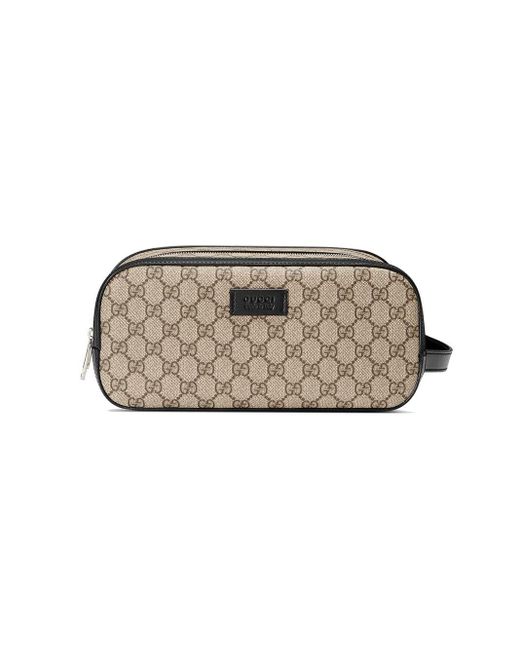 Gucci Multicolor GG Supreme Toiletry Case for men