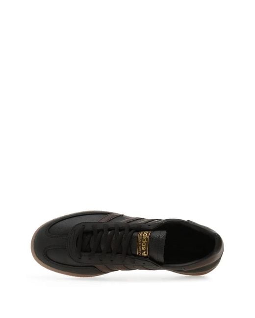 Adidas Black Handball Spezial Lace-Up Sneakers for men