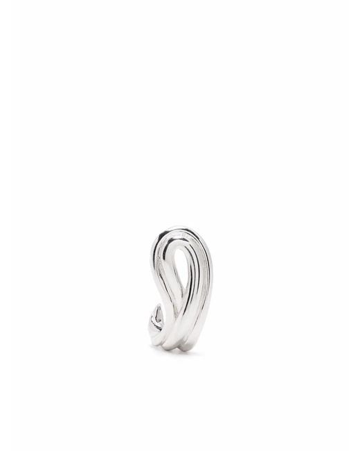 Annelise Michelson White Sterling Liane Solo Earring