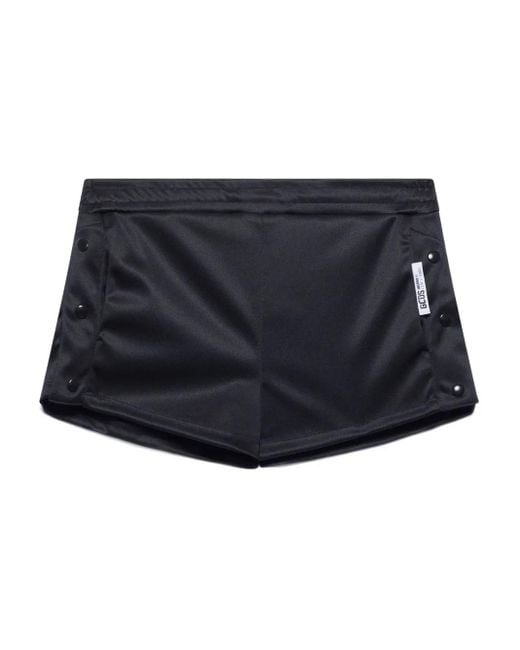 Gcds Blue Logo-Tag Shorts
