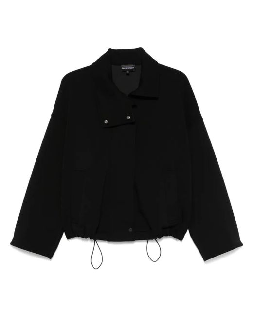 Emporio Armani ジップアップ ジャケット Black
