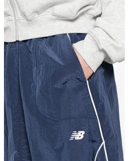 New Balance Blue Sport Legacy Drawstring Logo Skirt