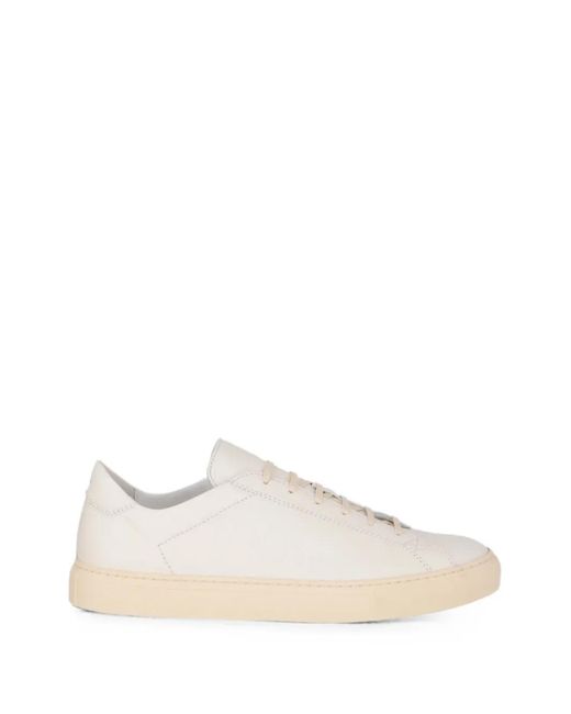 Todd Snyder Natural Lace-Up Low-Top Sneakers for men