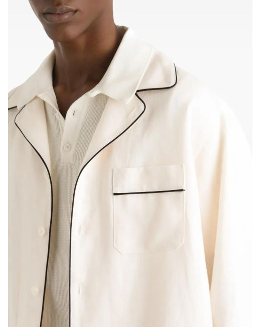Dolce & Gabbana Pyjamahemd in White für Herren