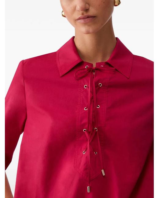 Liu Jo Pink Short Poplin Dress
