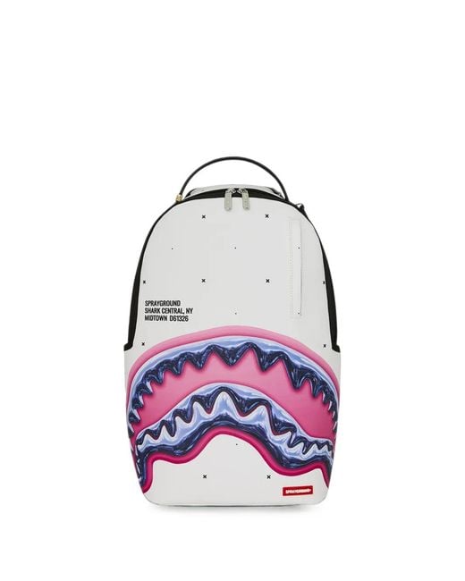 Sprayground White Shark-Mouth Backpack