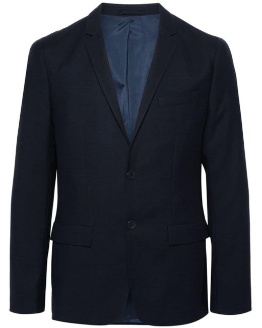 Blazer boutonné en laine Calvin Klein pour homme en coloris Blue