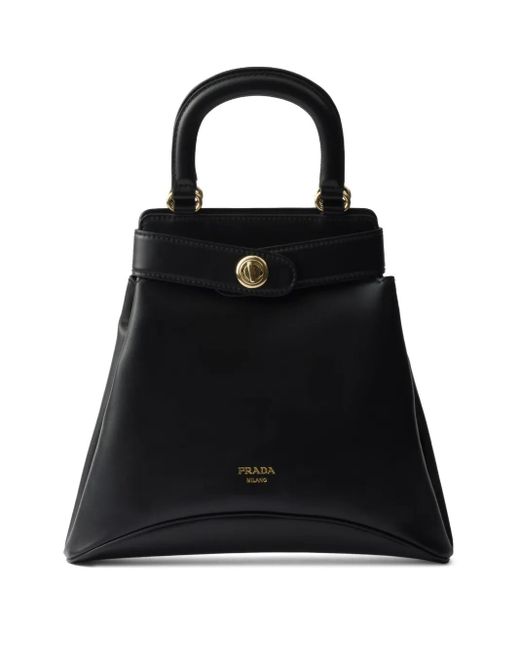 Prada レザーハンドバッグ Black