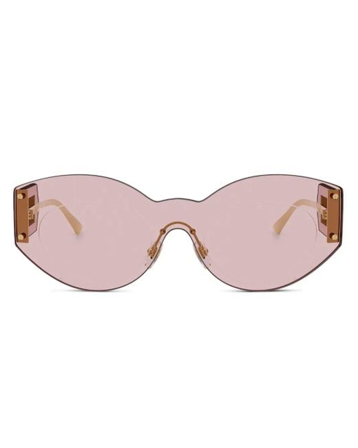Versace Pink Transparent Glasses