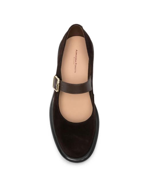 ADRIANNA FERETTI White Buckle-Fastening Pumps