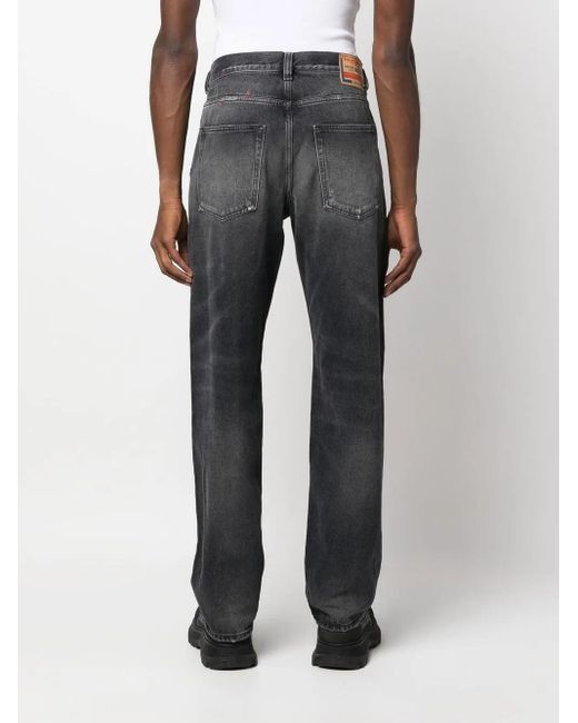 DIESEL Blue 2010 D-Macs 007J5 Straight-Leg Jeans for men