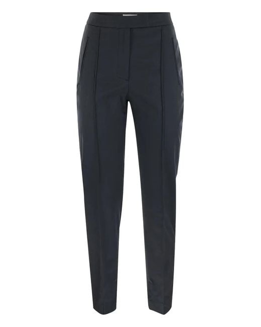 PT Torino Blue Frida Pleated Trousers