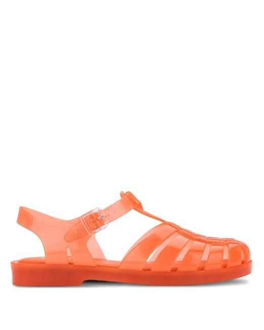 Melissa Red Strappy Jelly Sandals