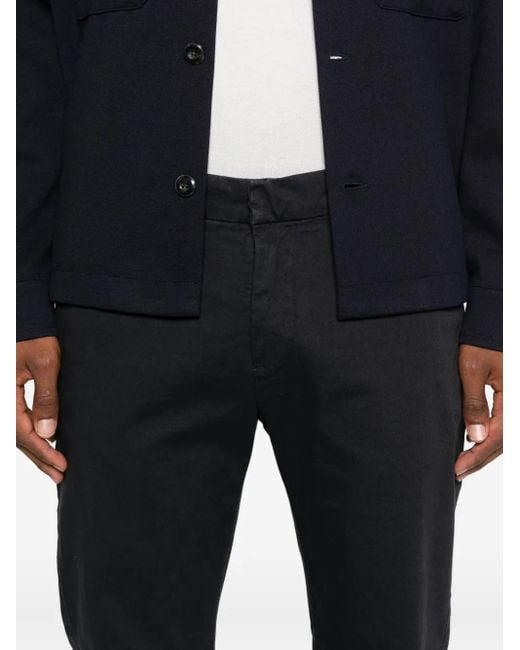 Pantalones con botones Barena de hombre de color Blue