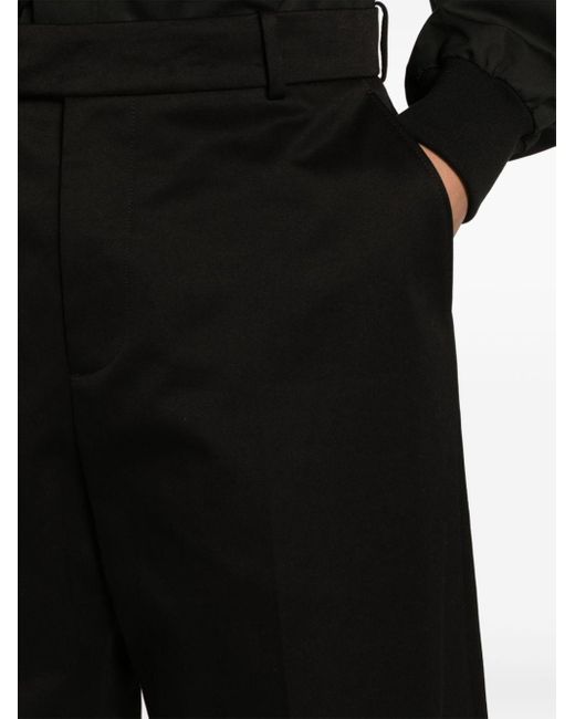 Alexander McQueen Black Knee-length Tailored Shorts for men