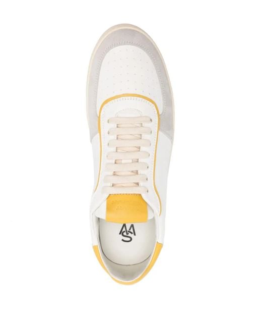 Stuart Weitzman White Derby Sneakers