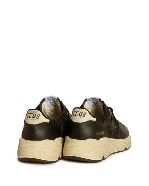 Golden Goose Deluxe Brand Black Running Sole Sneakers