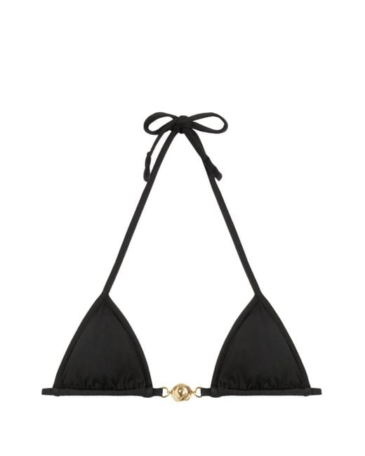 Reina Olga Black Splash Bikini Top