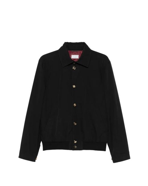 Brunello Cucinelli Black Jackets for men