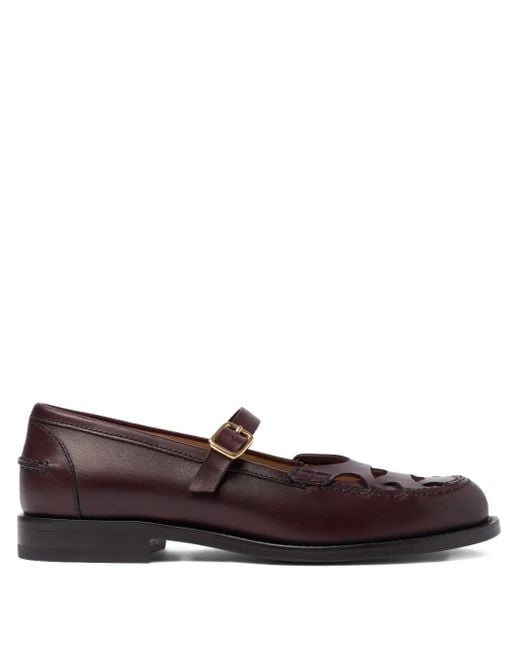 Scarosso Brown Minni Loafers