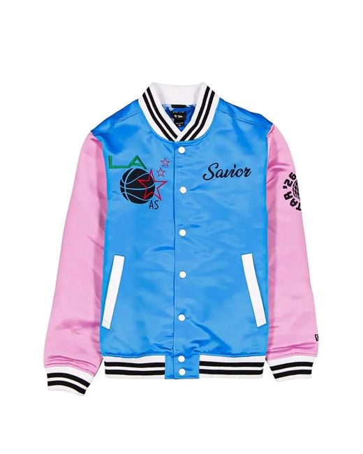 KTZ Blue X Savior Worldwide 2026 All-Star Game Jacket for men