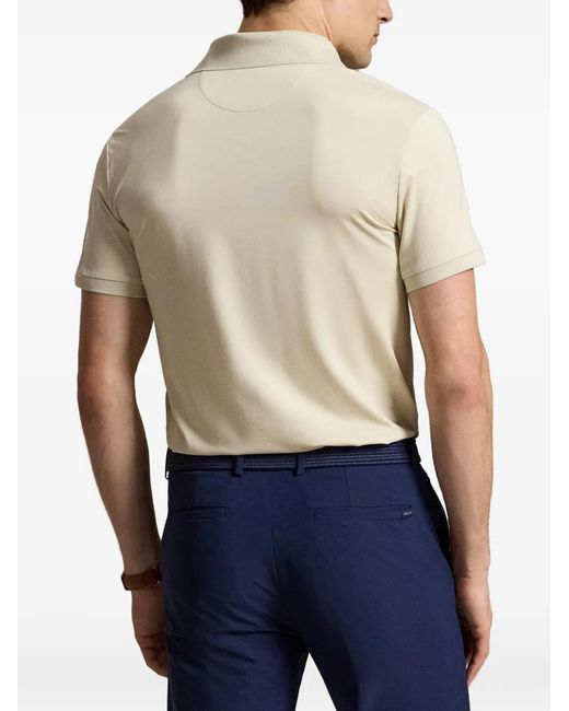 Ralph Lauren Natural Short-Sleeve Polo Shirt for men