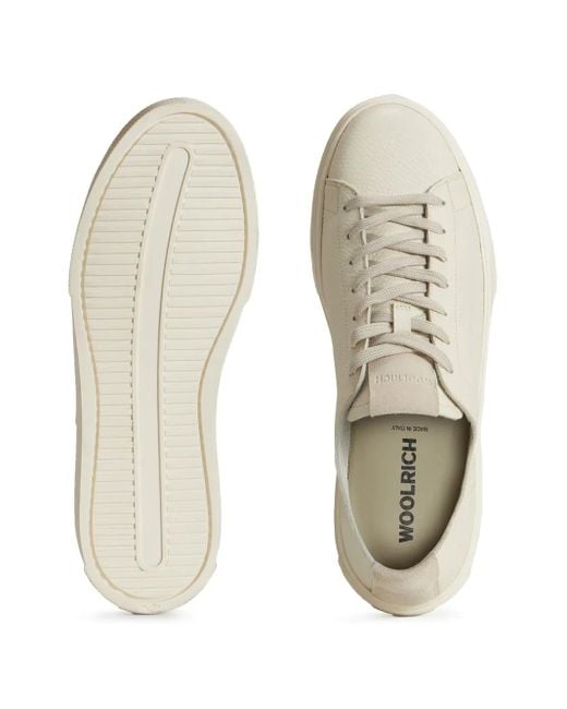 Woolrich White Cloud Court Sneakers for men