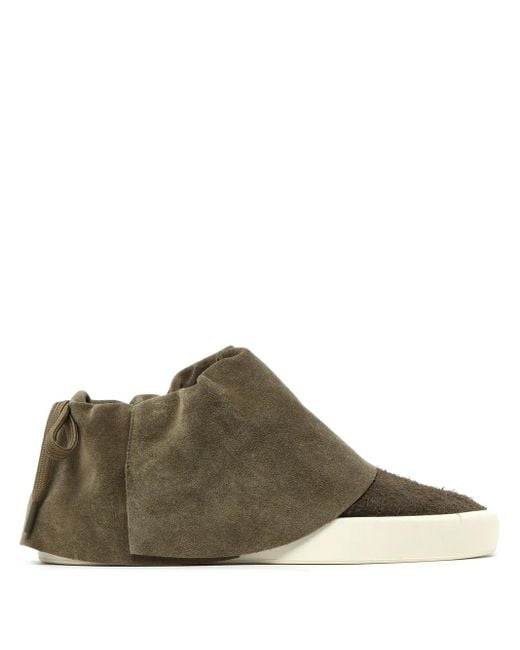 Fear Of God Brown Moc Low Suede Sneakers for men
