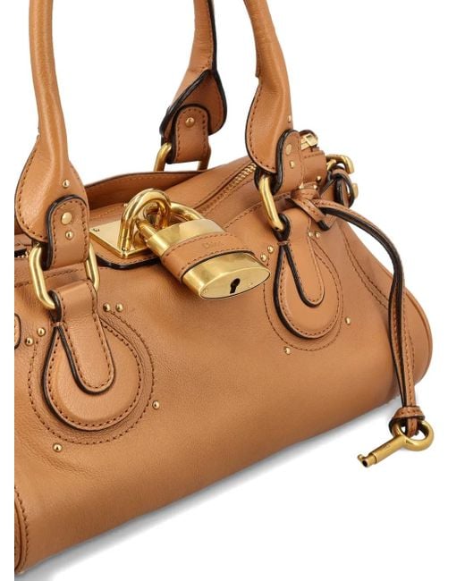 Chloé Brown Paddington Leather Bag
