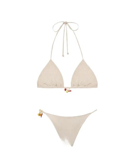 Mc2 Saint Barth White Leah Bikini