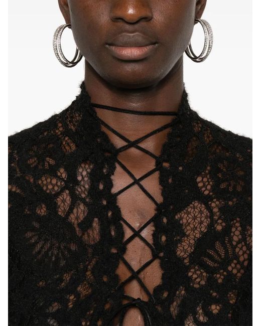 MANURI Black Sally Kleid Mit Futter