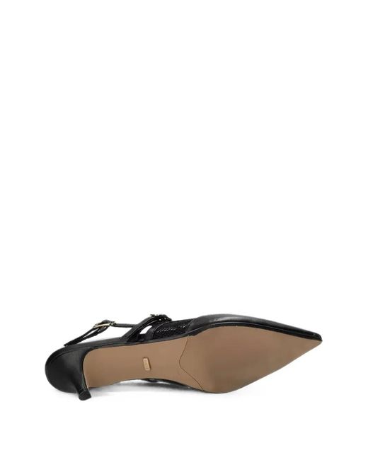 Mexx Black Tory Suki Slingback Pumps